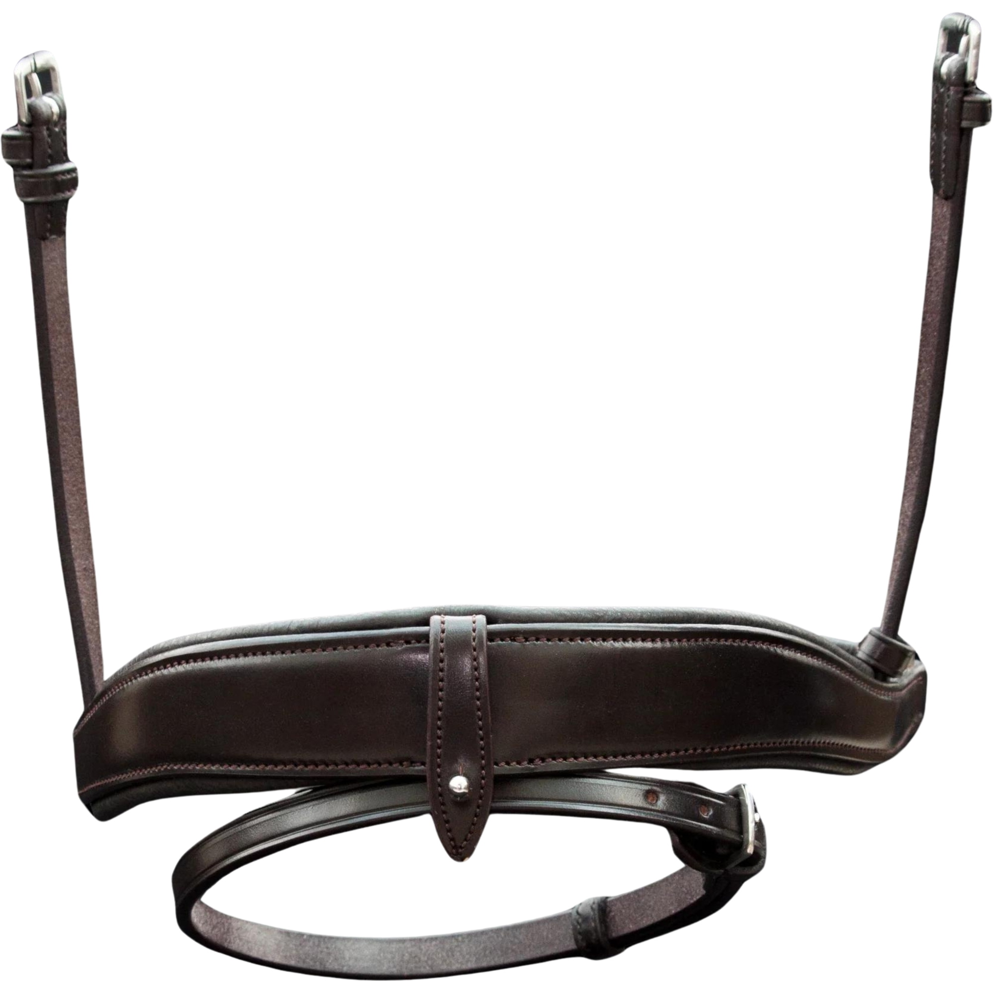 Henry James Dressage Crank Noseband NB-3HJ - Brown
